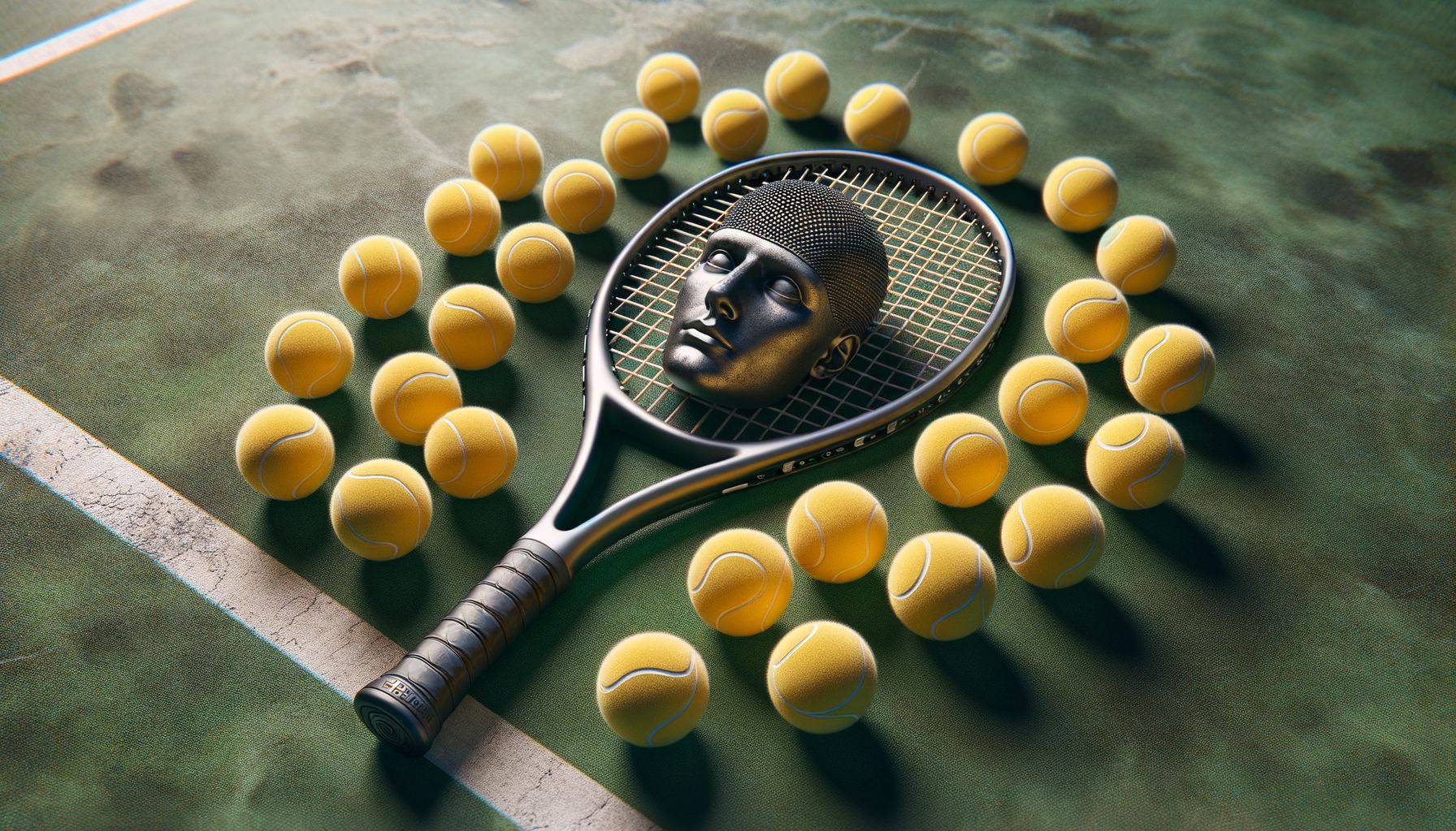 Hohe Schlagkraft bei Tennisschlägern
